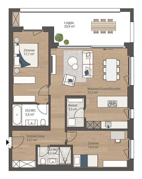 Grundriss b2-5